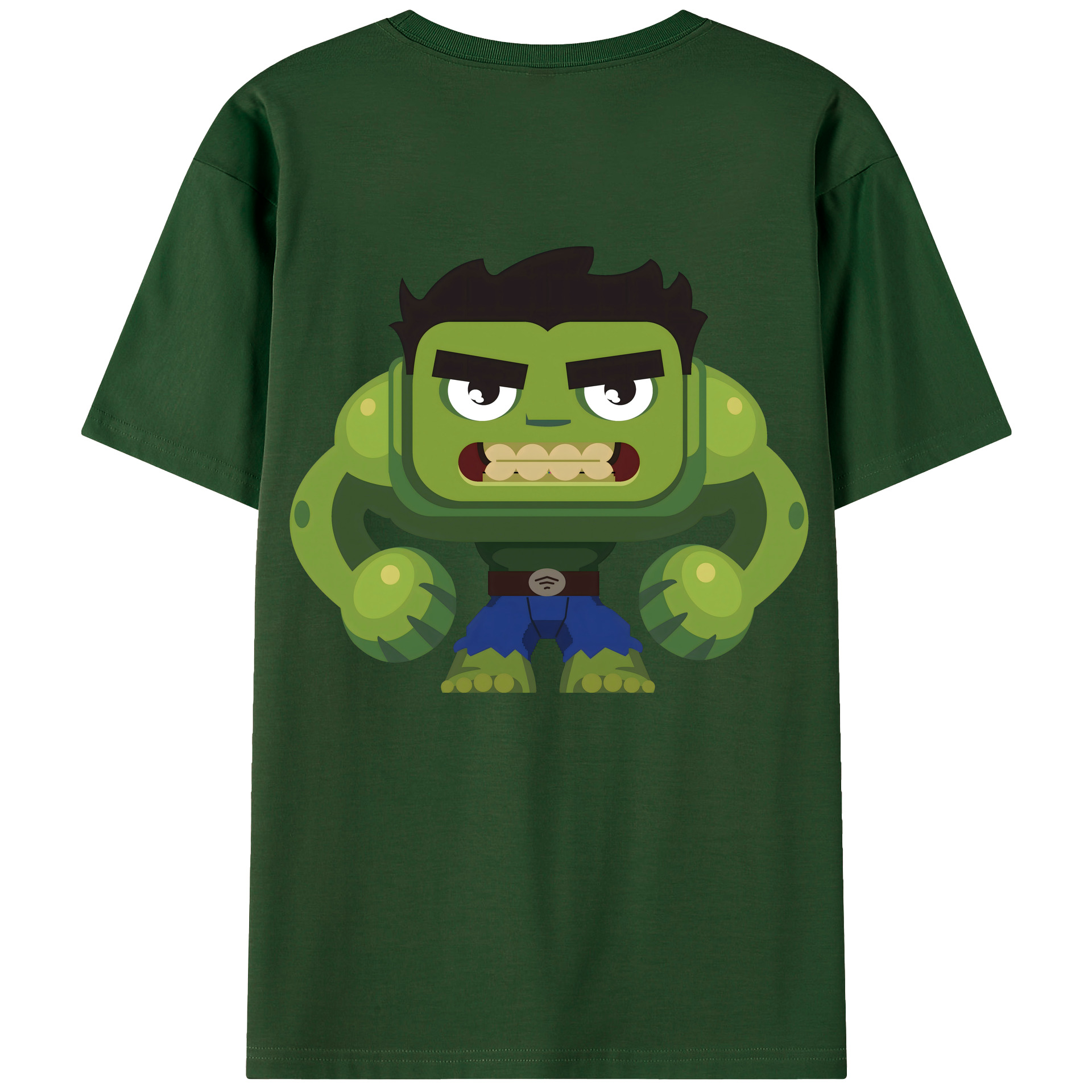 （画像用） アベンジャーズ The Avengers 綿100％半袖Tシャツ（背面プリント）